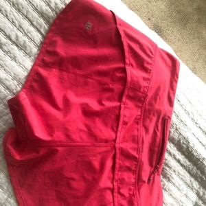 Hot pink lululemon shorts